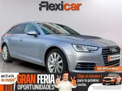 Usado Audi A4 190 CV (139 kW) 2017 Gris / plata Familiar
