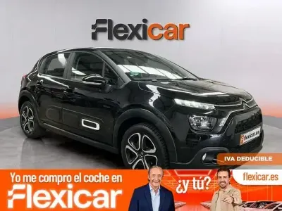 Usado Citroën C3 PureTech 83 CV (61 kW) 2024 Negro Berlina