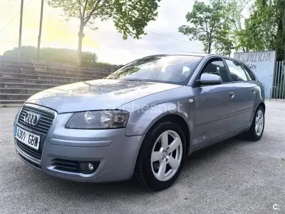 Usado Audi A3 Ambiente 105 CV (77 kW) 2006 Gris / plata Utilitario