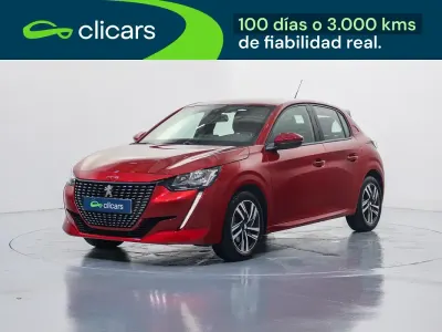 Brugt Peugeot 208 Allure 100 HK (73 kW) 2019 Rød Hatchback