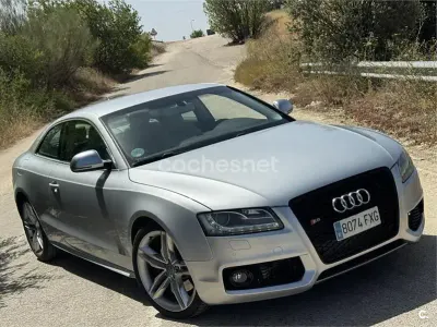 Usado Audi S5 354 CV (260 kW) 2007 Gris / plata Coupe