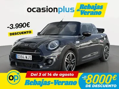 Usado Mini Cooper S Cabriolet 178 CV (130 kW) 2021 Gris / plata Descapotable