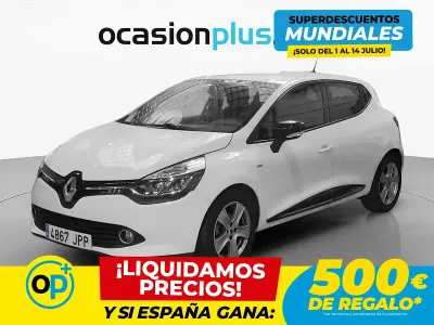 Usado Renault Clio LIMITED 90 CV (66 kW) 2016 Blanco