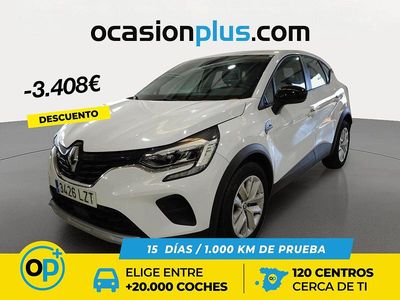 Usado Renault Captur Intens 100 CV (73 kW) 2022 Blanco SUV