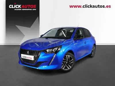Używany Peugeot 208 Allure 100 KM (73 kW) 2023 Niebieski Hatchback
