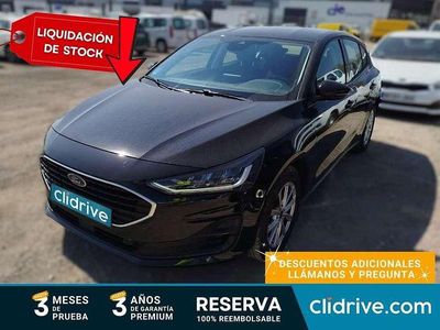Usado Ford Focus Trend+ 125 CV (91 kW) 2022 Negro Utilitario