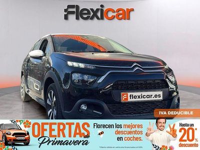 Usado Citroën C3 Feel 83 CV (61 kW) 2022 Negro Utilitario