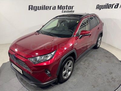 Usado Toyota RAV4 Hybrid Advance 218 CV (160 kW) 2021 Granate SUV