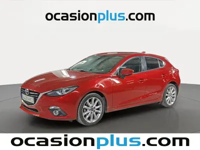 Usado Mazda 3 Luxury 150 CV (110 kW) 2014 Rojo Utilitario
