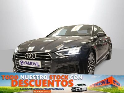 Usado Audi A5 S-Line 190 CV (139 kW) 2017 Gris Coupe