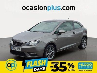 Usado Seat Ibiza I-Tech 105 CV (77 kW) 2015 Gris Berlina