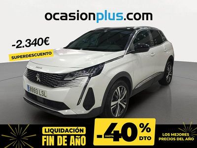 Blanco Usado 2021 Peugeot 3008 Allure SUV | 20.250 € (Precio justo)