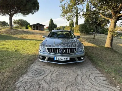 Usado Mercedes SL63 AMG AMG 525 CV (386 kW) 2008 Gris / plata Descapotable