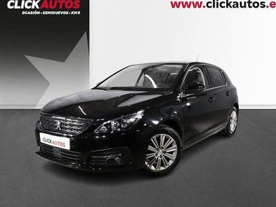 Usado Peugeot 308 Allure 110 CV (80 kW) 2021 Negro