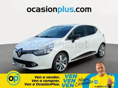 Usado Renault Clio IV 90 CV (66 kW) 2014 Blanco Berlina