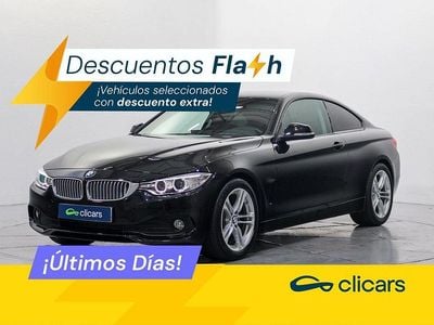 Usado BMW 420 190 CV (139 kW) 2015 Negro Coupe