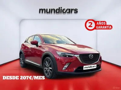 Usado Mazda CX-3 Luxury 105 CV (77 kW) 2017 Rojo SUV