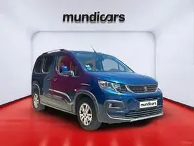 Usado Peugeot Rifter Allure 100 CV (73 kW) 2019 Azul Monovolumen