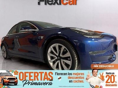 Usado Tesla Model 3 RWD 199 kW (271 CV) 2019 Azul Berlina