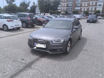 Usado Audi A4 S-Line 150 CV (110 kW) 2015 Gris / plata Familiar