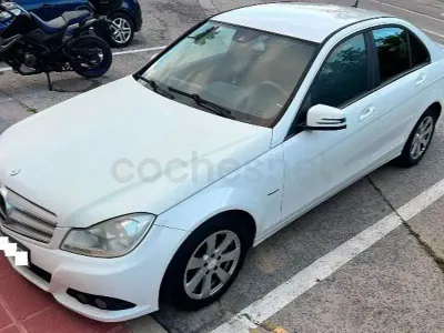 Occasion Mercedes C200 Avantgarde 136 PK (100 kW) 2012 Wit Sedan