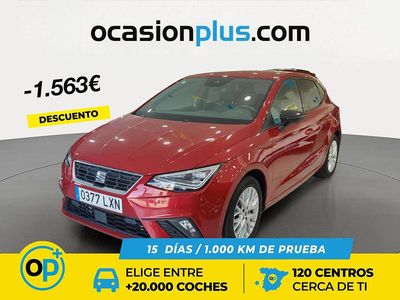 Usado Seat Ibiza FR 110 CV (80 kW) 2022 Rojo Utilitario