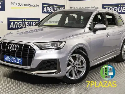 Usado Audi Q7 S-Line 286 CV (210 kW) 2021 Gris SUV