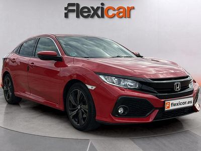 Rojo Usado 2018 Honda Civic Elegance Berlina | 16.590 € (Precio justo)