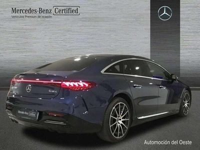 Usado Mercedes EQS580 389 kW (530 CV) 2022 Azul Berlina