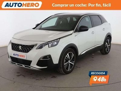 Usado Peugeot 3008 GT-line 131 CV (96 kW) 2019 Blanco SUV