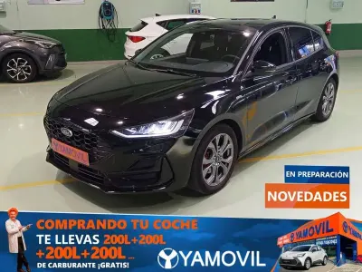 Usado Ford Focus ST-Line 125 CV (91 kW) 2023 Negro Utilitario