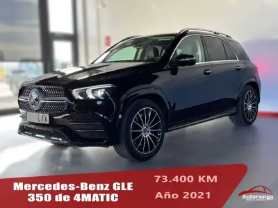 Usado Mercedes GLC220 194 CV (142 kW) 2021 Negro SUV