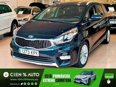 Usado Kia Carens 115 CV (84 kW) 2018 Azul Monovolumen