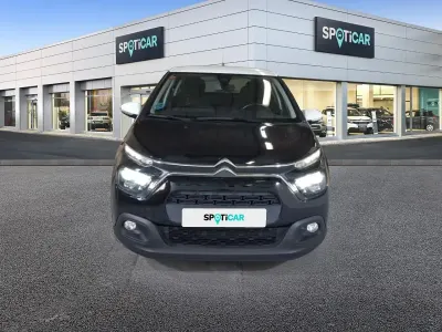Usado Citroën C3 Feel 102 CV (75 kW) 2020 Negro Utilitario