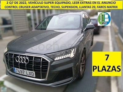 Usado Audi Q7 S-Line 286 CV (210 kW) 2022 Gris / plata SUV
