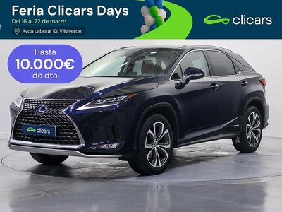 Usado Lexus RX450h Executive Line 313 CV (230 kW) 2021 Azul SUV
