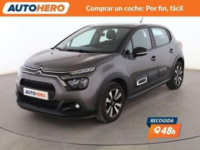 Usado Citroën C3 Feel 99 CV (72 kW) 2021 Gris Utilitario