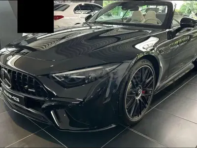 Usado Mercedes SL55 AMG AMG 476 CV (350 kW) 2024 Negro Descapotable