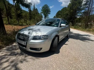 Usado Audi A3 Ambiente 105 CV (77 kW) 2007 Gris / plata Utilitario