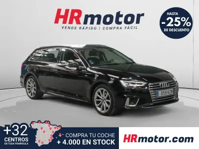 Begagnad Audi A4 S-Line 149 HK (109 kW) 2019 Svart