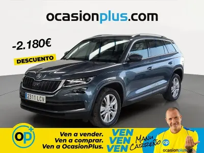 Usado Skoda Kodiaq Style 150 CV (110 kW) 2019 Gris SUV