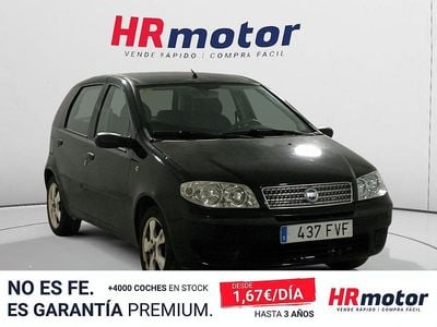 Usado Fiat Punto Classica 70 CV (51 kW) 2007 Negro Utilitario