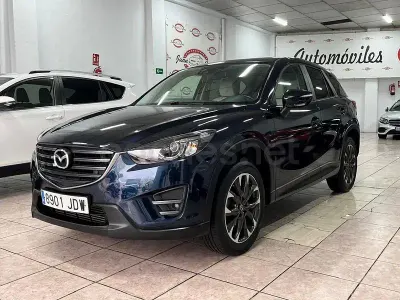 Usado Mazda CX-5 Luxury 150 HP (110 kW) 2015 Azul SUV