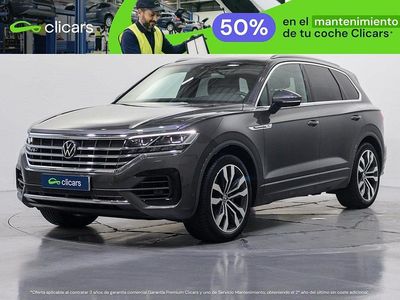 Usado VW Touareg R-line 286 CV (210 kW) 2021 Gris / plata SUV