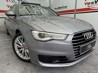 Usado Audi A6 Advanced Plus 190 CV (139 kW) 2016 Gris Familiar
