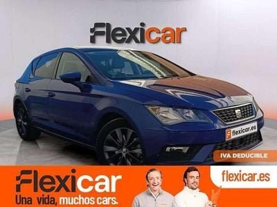 Usado Seat Leon Style 131 CV (96 kW) 2020 Azul Berlina