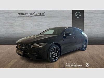 Usado Mercedes CLA250e AMG line 120 CV (88 kW) 2025 Negro Berlina