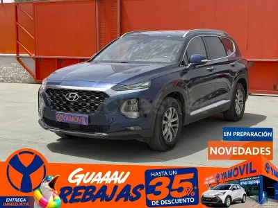 Usado Hyundai Santa Fe 185 CV (136 kW) 2019 Azul SUV