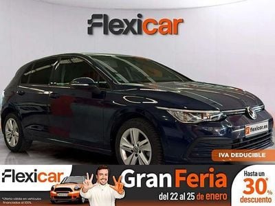 Azul Usado 2021 VW Golf VIII Life Berlina | 17.990 € (Precio justo)