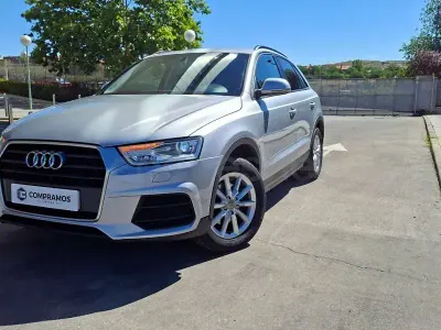 Usado Audi Q3 Advanced Plus 150 CV (110 kW) 2015 Gris / plata SUV